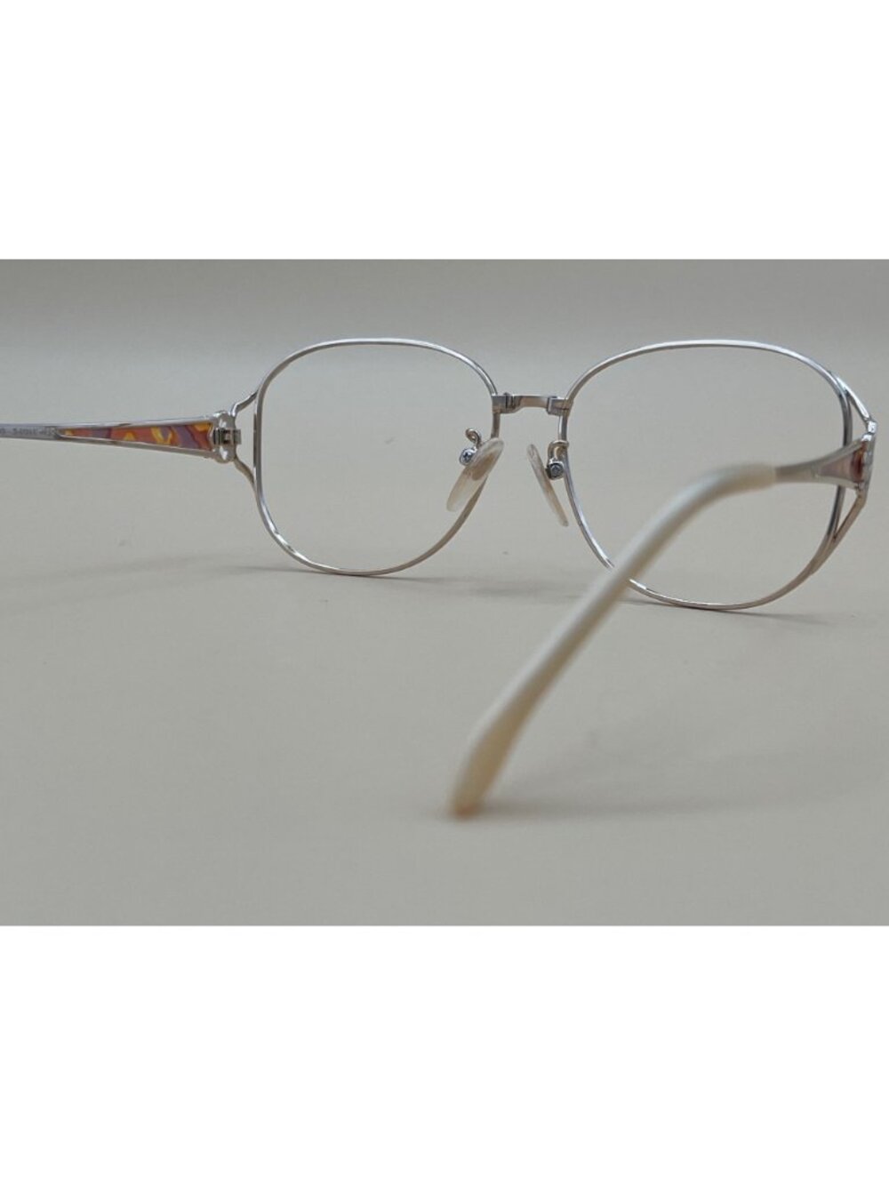Valentino Garavani Womens Silver Metal Glasses Frames VG 5290 54mm With Orange A - Picture 9 of 11